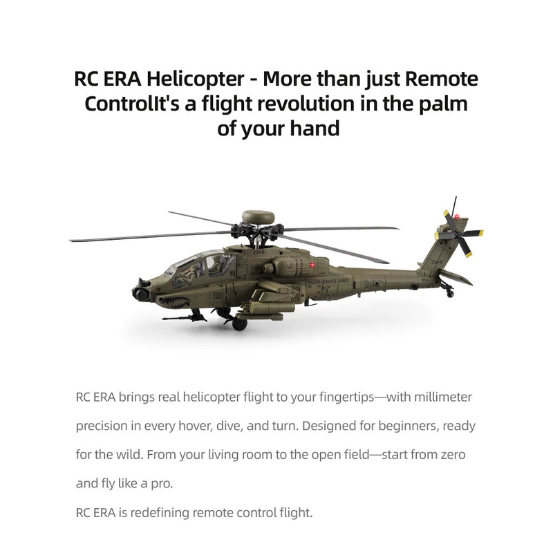RC ERA 원격 조종 헬리콥터 C170 AH64D 아 - Rc Helicopter Single Rotor 리뷰 및 가격