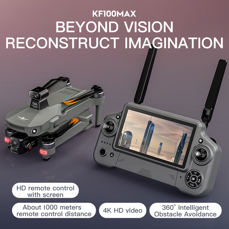 KF100 MAX GPS 드론 4K 카메라 3축 짐벌  - Rc Helicopter Electric 리뷰 및 가격